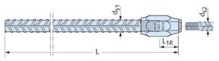 HALFEN Reduziermuffenstab HBS-05