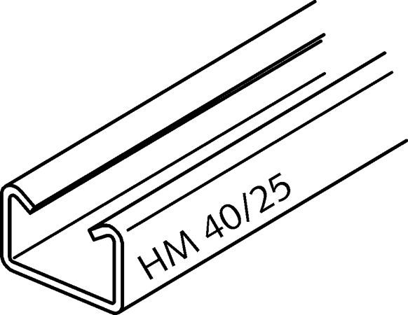 HALFEN HM Montageschiene