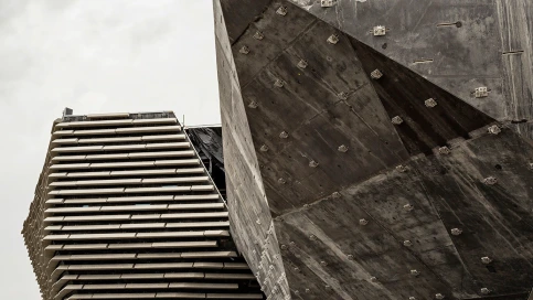 V&A Designmuseum in Dundee, Foto: Chris Wilson, 4025_V&A-Dundee-construction-11-May-2011