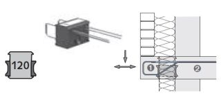 Anschluss von Deckenkonsolen HIT-SP OTX1-0202-hh-025-06 0,25m