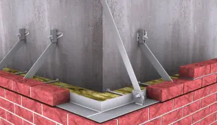 MOSO® Winkelkonsolanker WK-Z für Ecken und Pfeiler