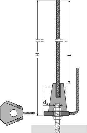 HALFEN HCC Stützenschuh