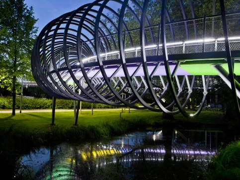 Rehberger Brücke, Oberhausen, Germany, © tomjasny.com