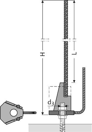 HALFEN HCC Stützenschuh