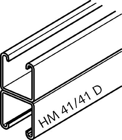 HALFEN HM Montageschiene