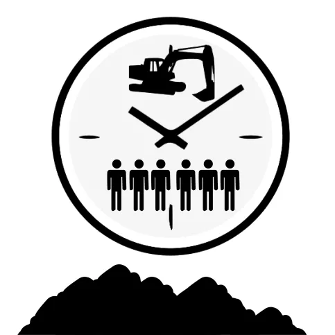 Arbeitsaufwand konventionell