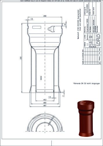 LORO-X Balkondirektablauf