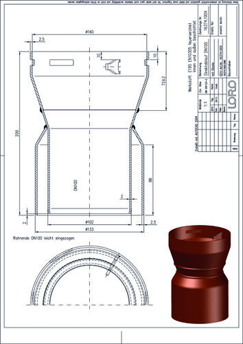 LORO-X Balkondirektablauf