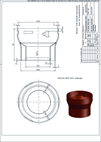 LORO-X Balkondirektablauf