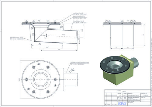 LORO-DRAINLET® Grundeinheit