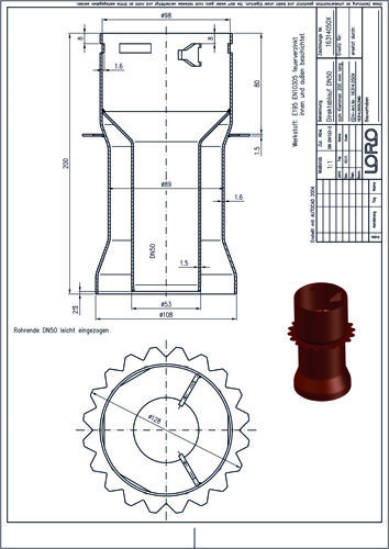 LORO-X Balkondirektablauf
