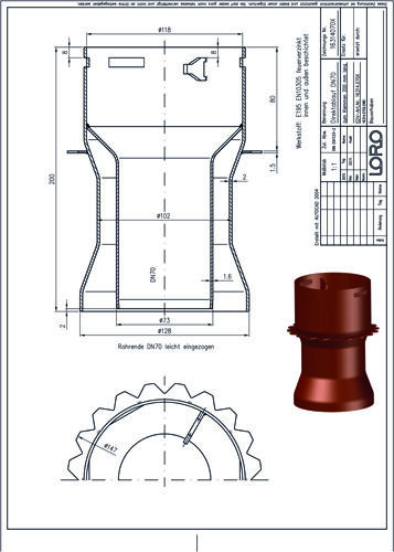 LORO-X Balkondirektablauf