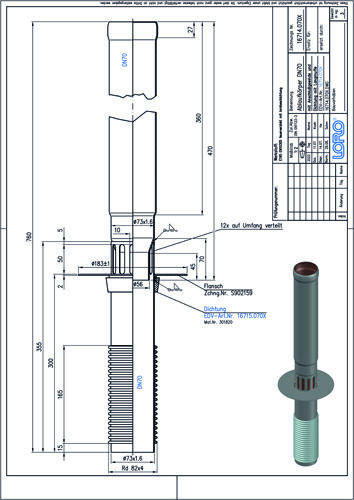 LORO-X VERSAL® Ablaufkörper