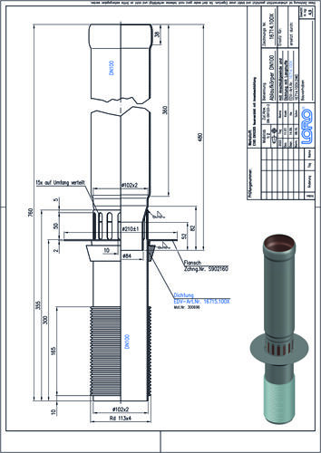 LORO-X VERSAL® Ablaufkörper