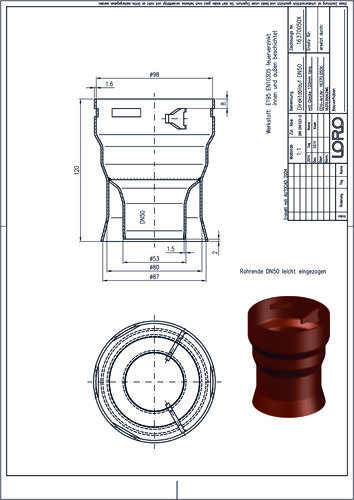 LORO-X Balkondirektablauf