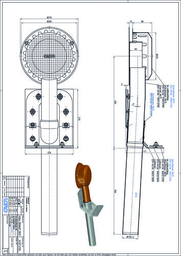 LORO-Drainlet® Attika Notablauf