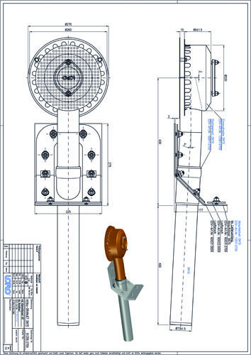 LORO-DRAINJET® Attikaablauf, Serie 62