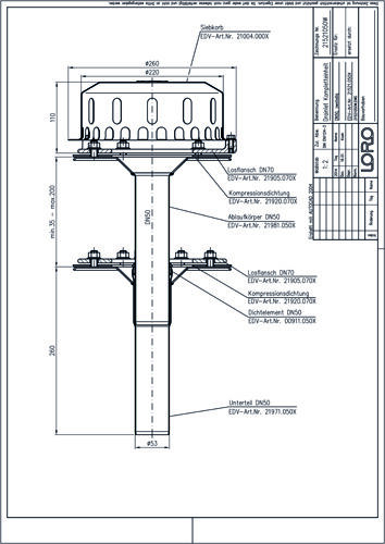 LORO-DRAINLET® DL Flachdachabläufe Serie 84
