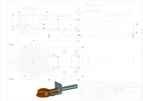 LORO-Drainlet® Attika Notablauf