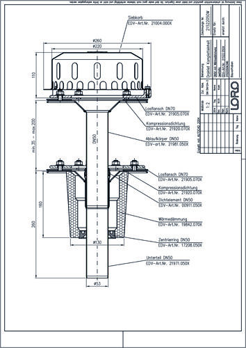 LORO-DRAINLET® DL Flachdachabläufe Serie 84