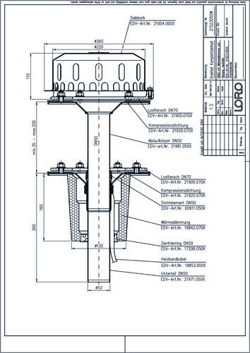 LORO-DRAINLET® DL Flachdachabläufe Serie 84