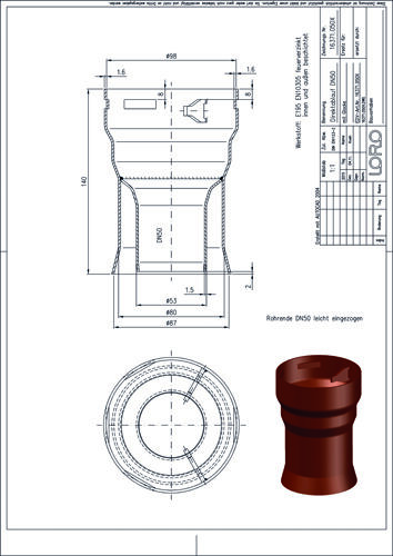 LORO-X Balkondirektablauf