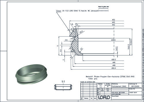 LORO-X Dichtelement