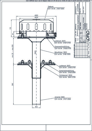 LORO-DRAINLET® DL Flachdachabläufe Serie 84