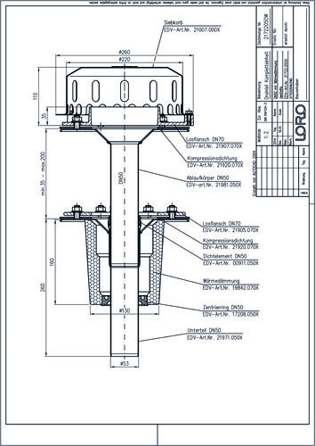 LORO-DRAINLET® DL Flachdachabläufe Serie 84