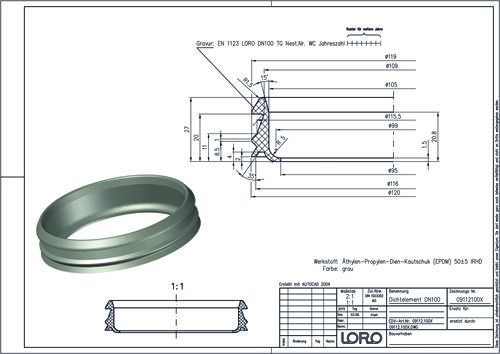 LORO-X Dichtelement