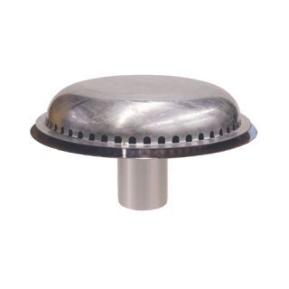 LORO-DJ ABL.EDELST.KLEMMFL.1-TLG.O.WD.M. GR.HAUBE DN 125