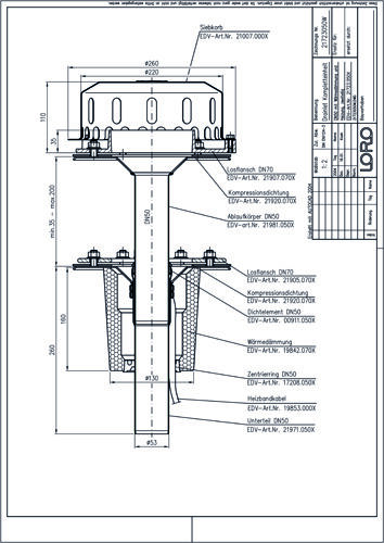 LORO-DRAINLET® DL Flachdachabläufe Serie 84