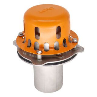 LORO-DL MINI NOTABL.KLEMMFL.1-TLG.O.WD. FÜR KASTENRINNE DN 70