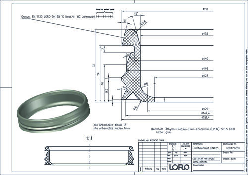 LORO-X Dichtelement