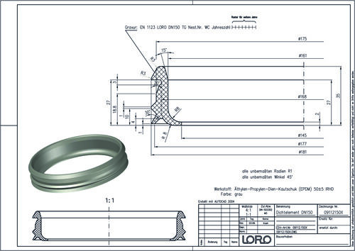 LORO-X Dichtelement