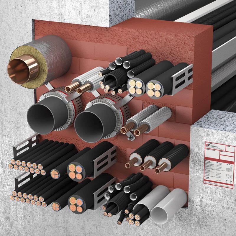 ZZ® M21-S90 Kombiabschottung leichte Trennwand