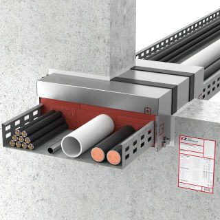 ZZ® M60-S90 Kombiabschottung leichte Trennwand