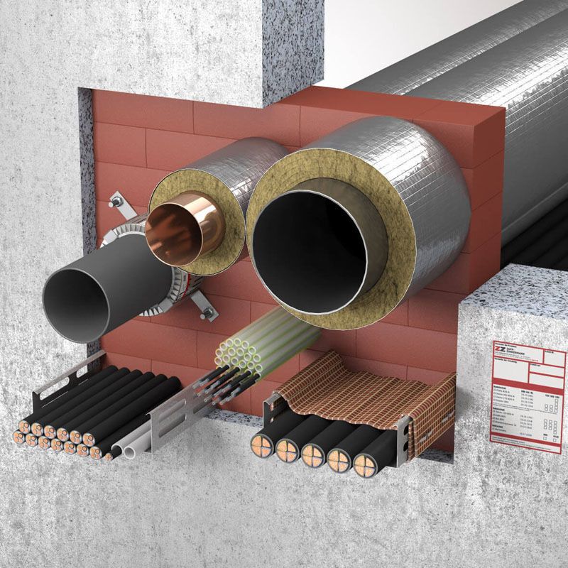 ZZ® M21-S90 Kombiabschottung leichte Trennwand