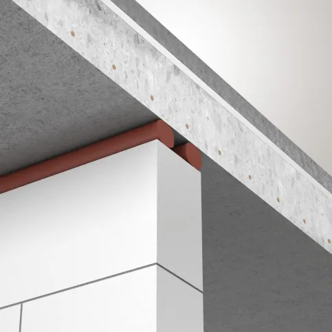 ZZ® G50 Brandschutzfugendichtung - Deckenanschluss, beidseitig