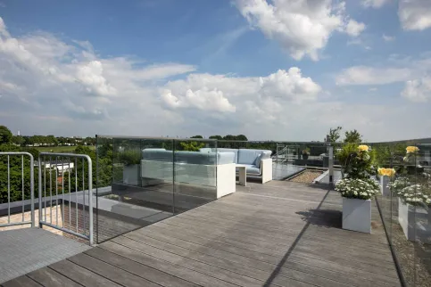 Penthouse mit Dachterrasse, Bremen; Foto: © Thilo Müller Photodesign