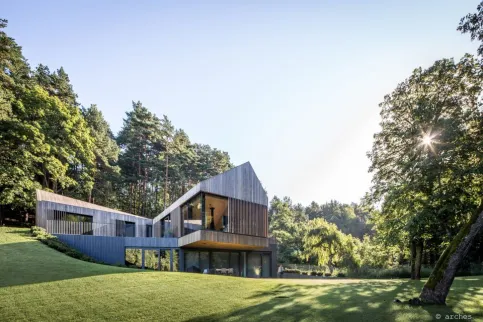 Villa in Vilnius, Litauen; Architekt: Arches; Foto: © Arches