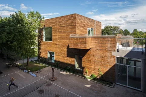 Schule in Gentofte, Dänemark; Architekt: Arkitema Architects; Foto: © Niels Nygaard