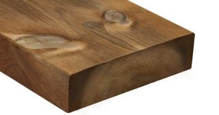 Kebony Character 34×145 mm Boardwalk, Kanten gerundet #1171