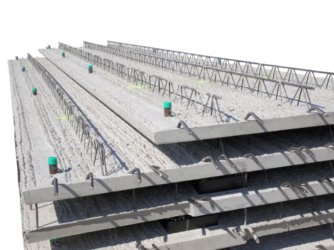 Vorgefertigte Fehr-Elementdecke