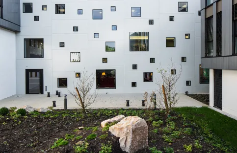 Verwaltungsgebäude - Limonest; Architekt: AS.Architecture-Studio; Fotograf: Luc Boegly