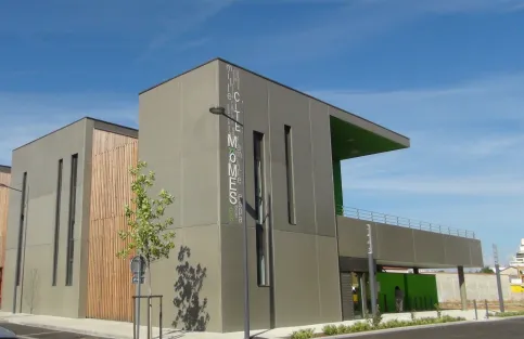 Schulgebäude - Bourg Lès Valence; Architekt: Rue Royale Architectes