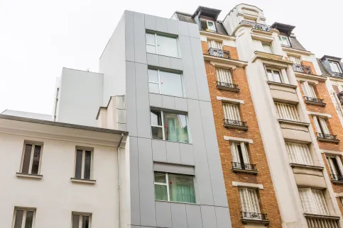 FClad® Fassadensanierung - Pflegeheim in Paris