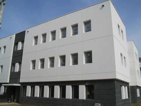 Fehr Beton-Fertigteile für den Bau von Bürogebäuden