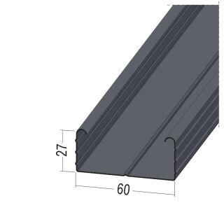 58102 400,0 C3-C4 C-Deckenprofil runder Umbug C3 sehr hoch|C4 hoch|C5 mittel CD 60-27-06 Stahlblech, verz.m.Beschichtung