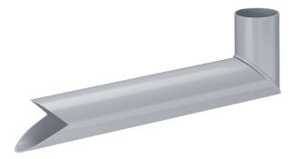 81123 BB DN 50 Wasserspeier DN 50 BB grau PVC-U